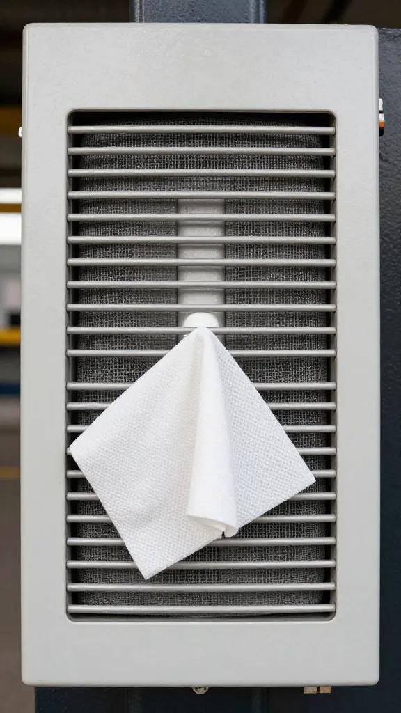 Tight portrait of a changing station with a wipes warmer centered on edge